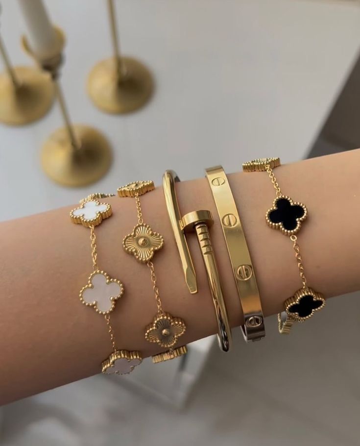 Luxe Gold Bracelet Stack
