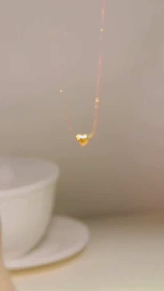 The Dainty Heart - Minimalist Pendant Necklace